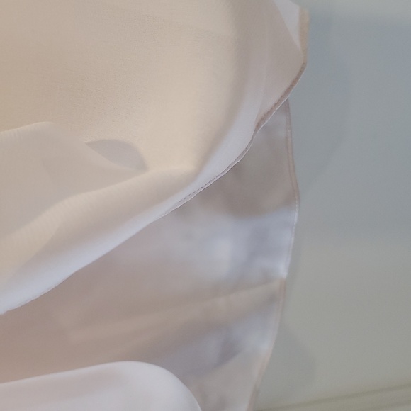 Minute Blush Chiffon Short Dress Sz. Small - Picture 3 of 8